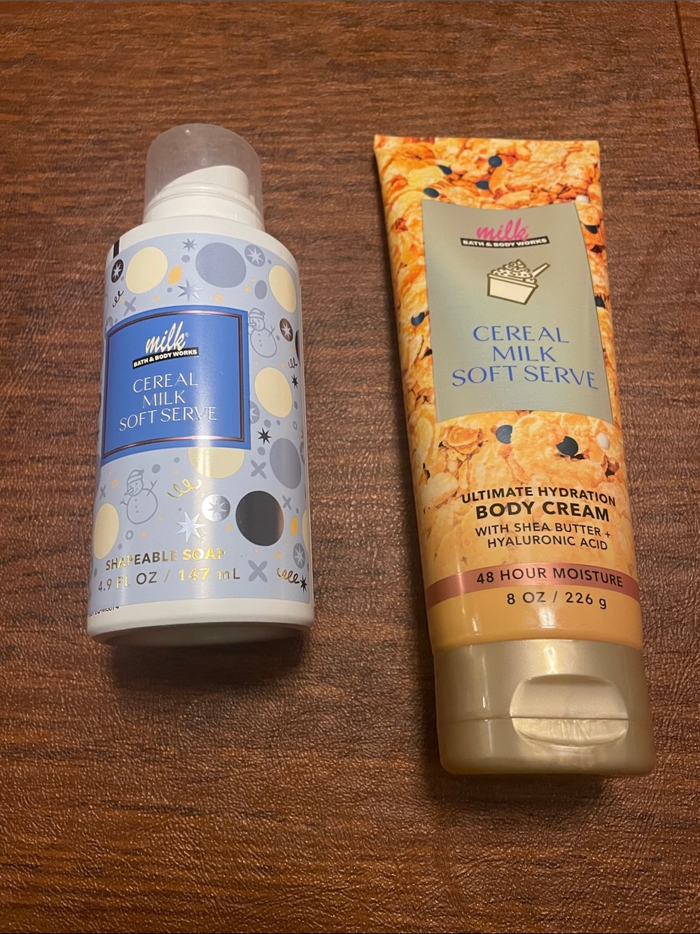 “Cereal Milk Soft Serve” Bath Set